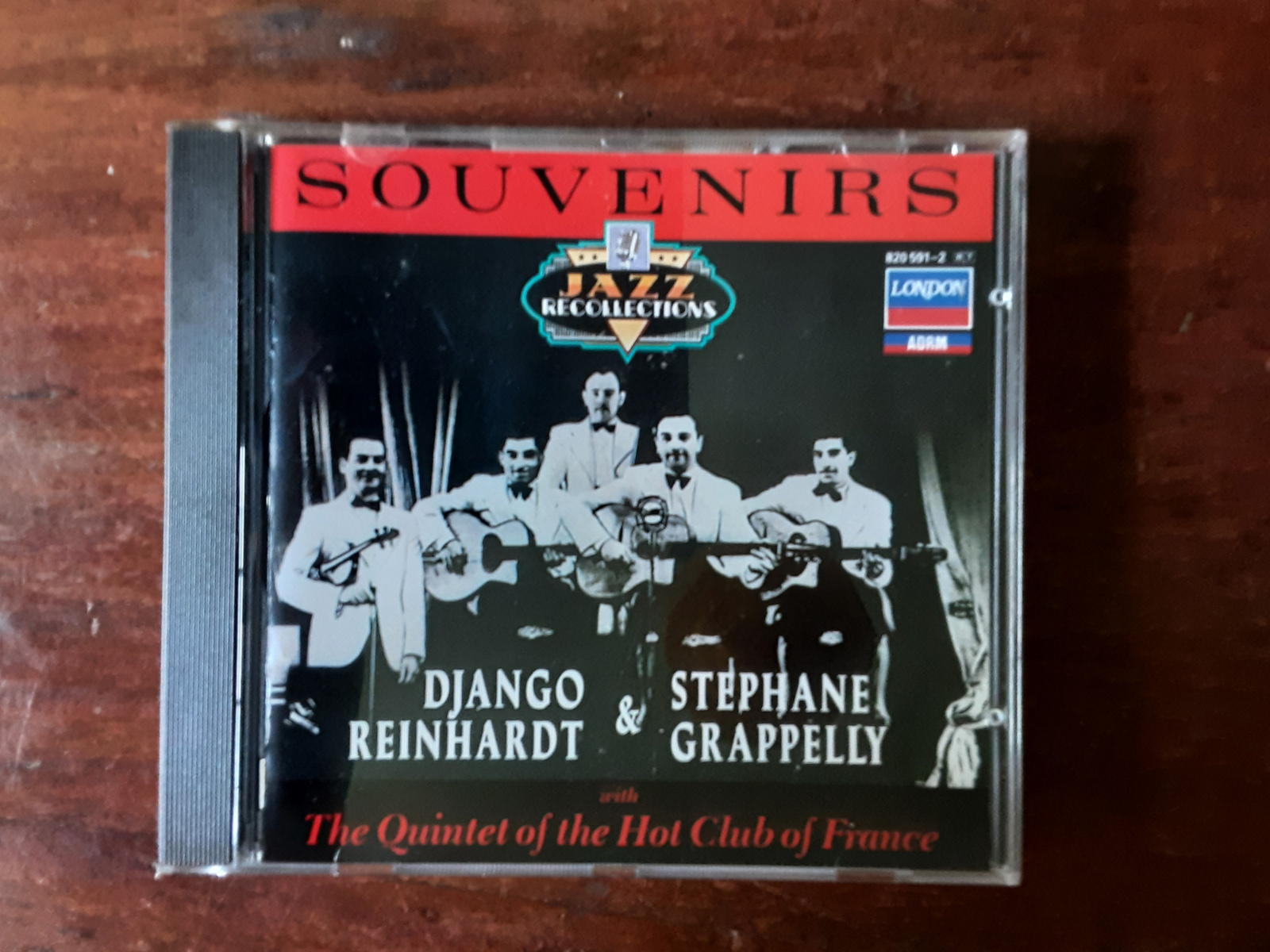 Django Reinhardt & Stephane Grappelly met Souvenirs 1988 CD nr CD2024380