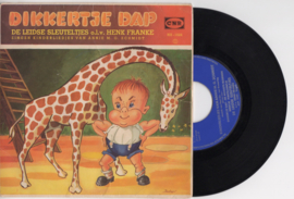 De Leidsche Sleuteltjes kinderliedjes van Annie MG Schmidt met Dikkertje Dap 1956 Single nr S2020436