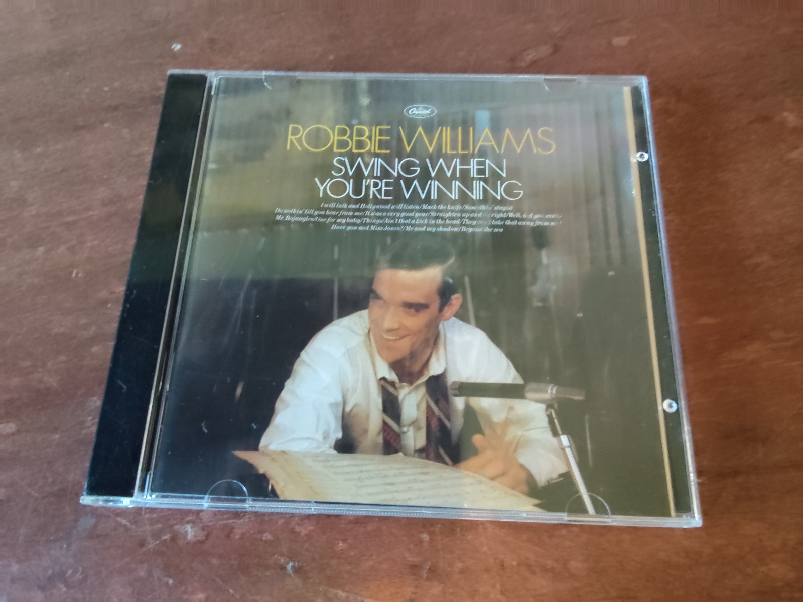 Robbie Williams met Swing when You're winning 2001 CD nr CD2025902