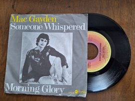 Mac Gayden met Someone whispered 1976 Single nr S20232438