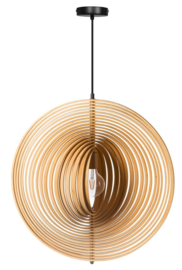 Hanglamp Woody Classic hout naturel E27 d60cm h153cm nr 05-HL4308-71
