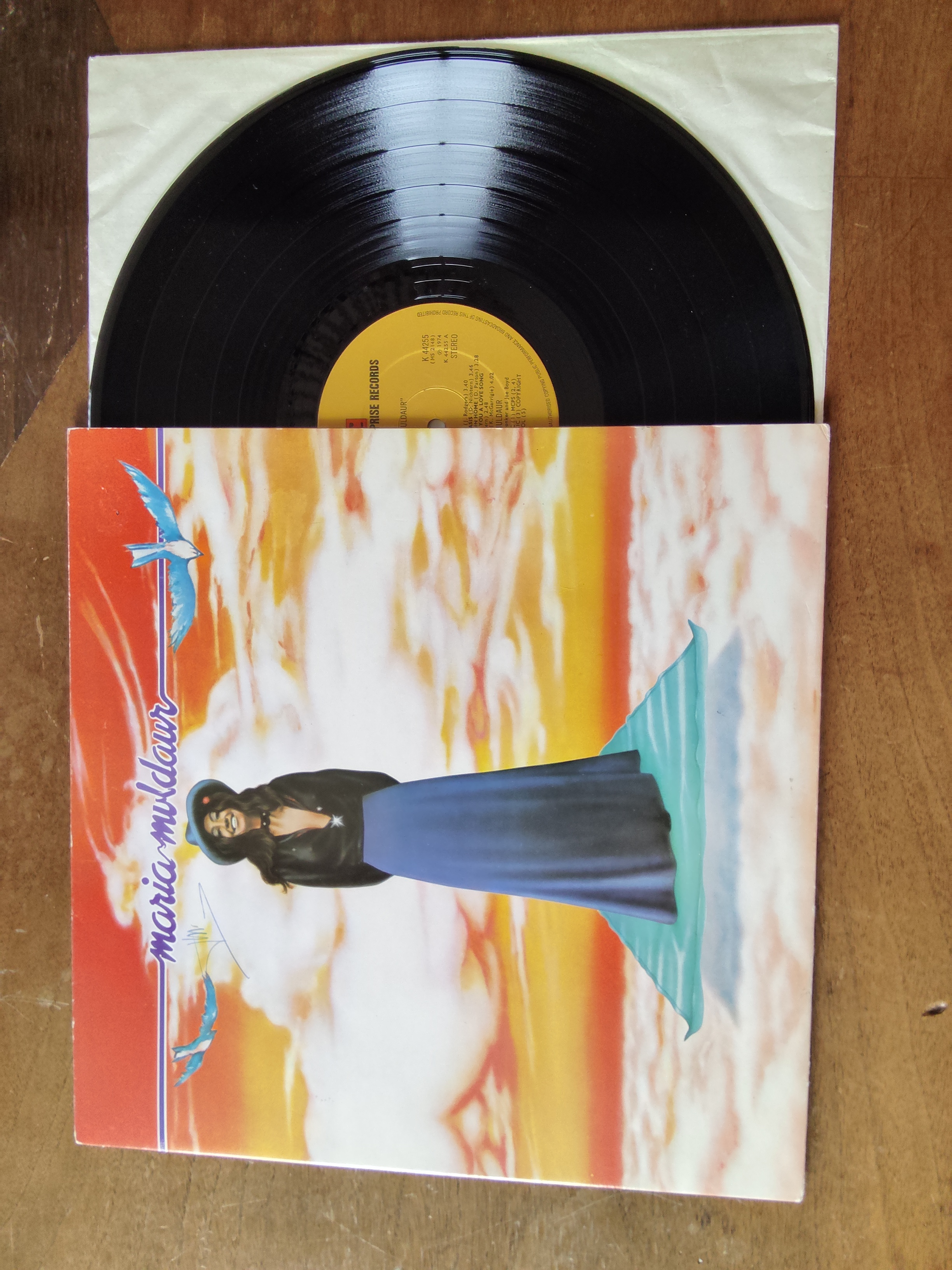 Maria Muldaur met " Maria Muldaur" 1974 LP nr L20251261