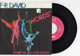 F.R. David met Words 1982 Single nr S2021773