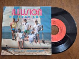 Illusion met Holiday love 1989 Single nr S20232222