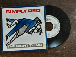 Simply Red met The right thing 1987 Single nr S20245553