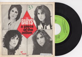 The Babys met A piece of action 1978 single nr S2020168