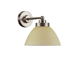 Wandlamp wand mini mat nikkel mat champagne kapje model Calimero nr 7WM-195.59