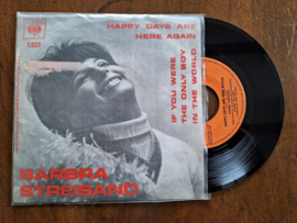 Barbra Streisand met Happy days are here again 1965 Single nr S20232318