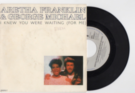 Aretha Franklin & George Michael met I knew you were waiting 1986 Single nr S2021633