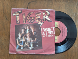 Tiger met I won't let you go 1982 Single nr S20232844