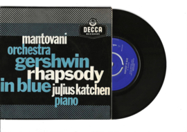 Mantovani Orchestra & Julius Katchen met Rhapsody in blue 1953 Single nr S20211094