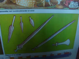 De Bronstijd en de Ijzertijd. Geschiedenis Wandkaart 2