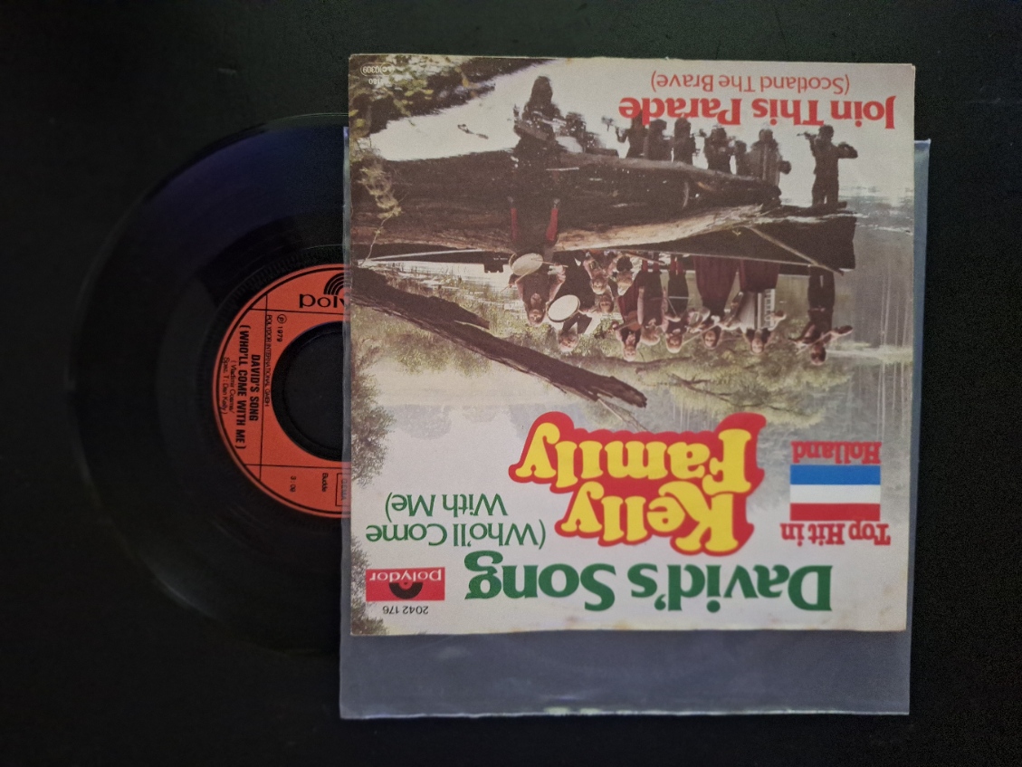 Kelly Family met David's song 1979 Single nr S2021859