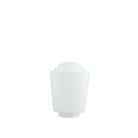 glazen bol model Kurk 16cm opaal wit d-16cm gr-85mm nr 467.00