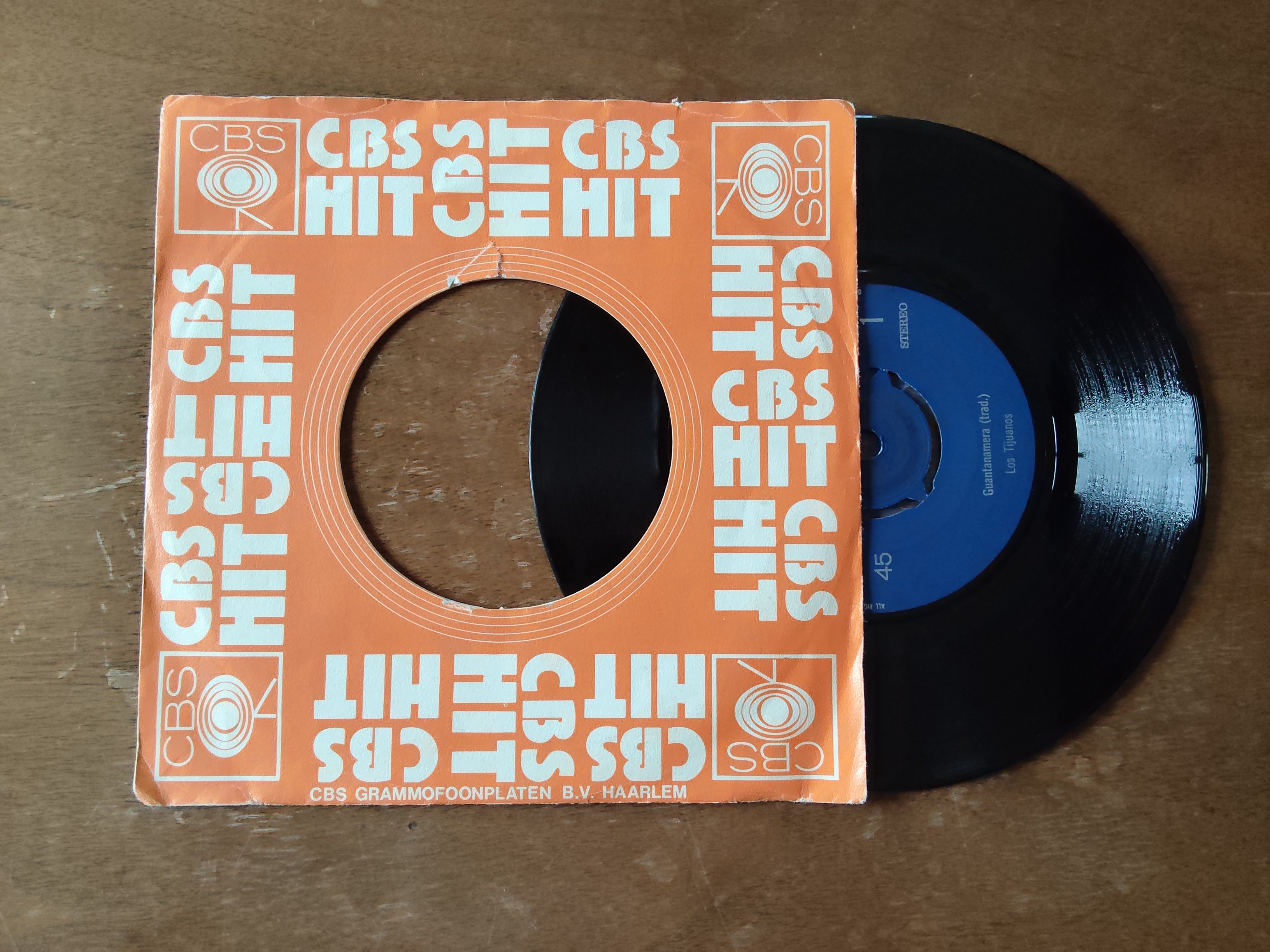 Los Tijuanos met Guantanamera 19?? Single nr S20257004