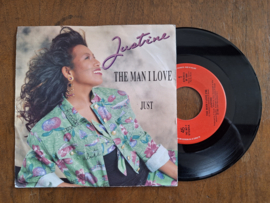 Justine met The man I love 1990 Single nr S20233525