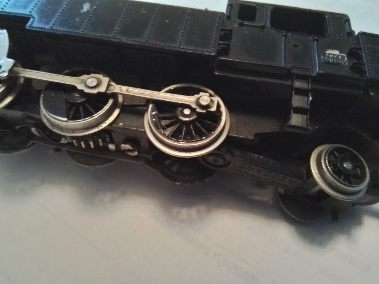 Locomotief AcHo Meccano Made in France.