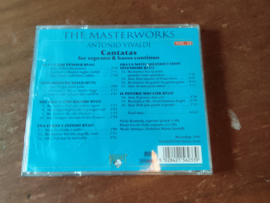 Antonio Vivaldi met The masterworks vol. 33 Cantatas for soprano & basso continuo 1998 CD nr CD20261557
