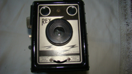 Coronet Rex flash camera box.