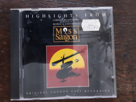 "Miss Saigon" original london cast met Highlights from Miss Saigon 1988 CD nr CD2024115