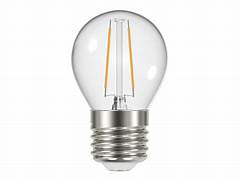 Kogellamp d-4,5cm helder 1W 80Lm 2200K E27 niet dimbaar nr 6-305248
