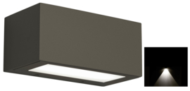 Buitenspot gevelspot downlighter antraciet LED 9,5W nr 321305EM