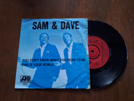 Sam & Dave met You don't know what you mean to me 1968 Single nr S20234049