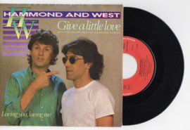 Hammond and West met Give a little love 1986 Single nr S20211041