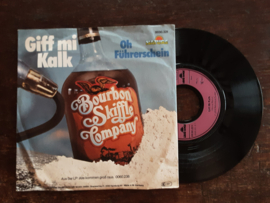 Bourbon Skiffle Company met Giff me kalk 1979 Single nr S20245801