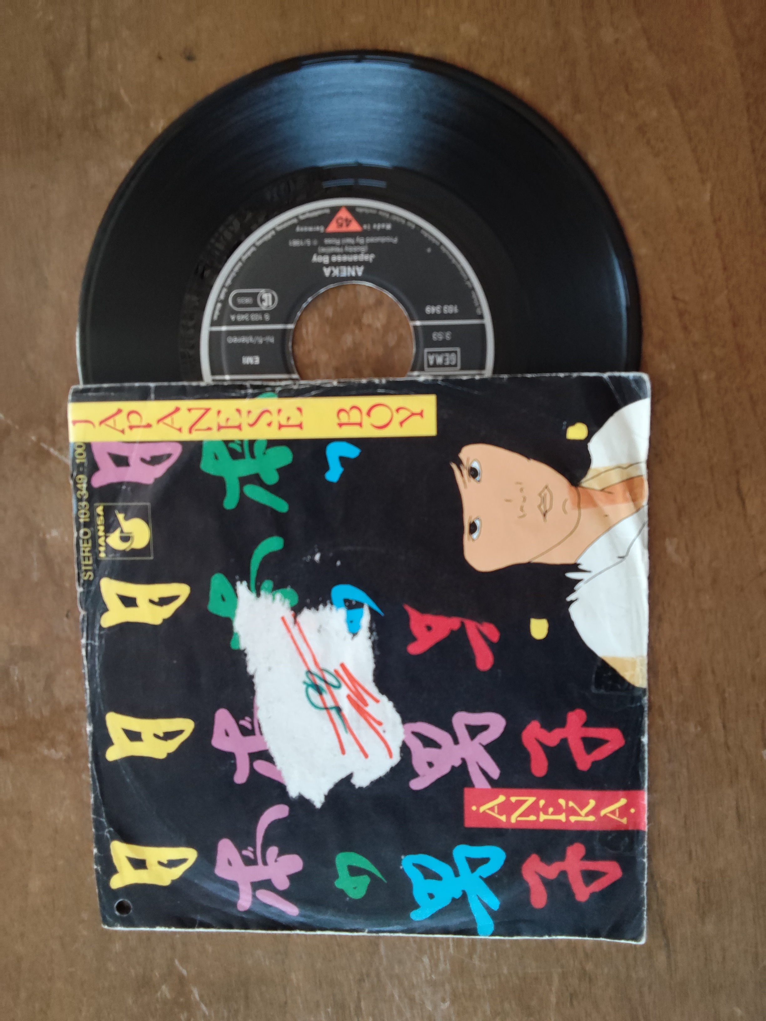 Aneka met Japanese boy 1981 Single nr S20256950