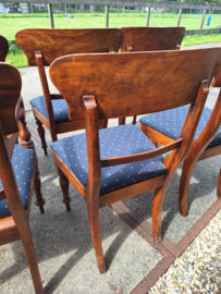 Set van 6 mahonie antieke stoelen Engels 1890 nr ST20243