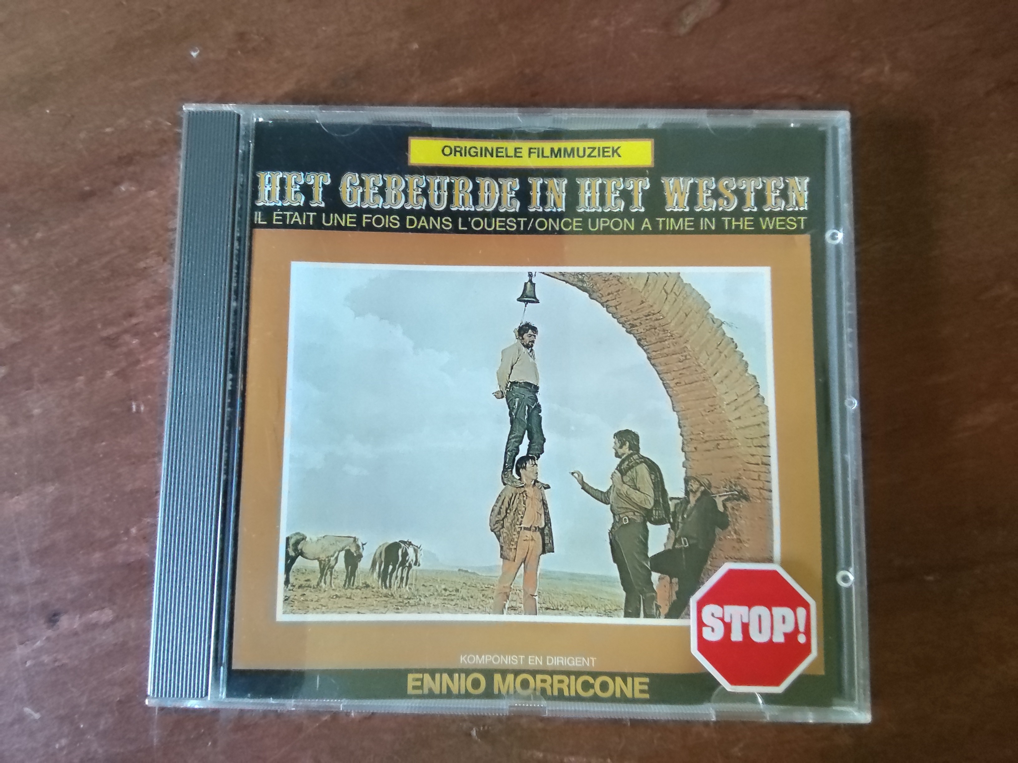 Ennio Morricone met Het gebeurde in het westen 1988 CD nr CD2025940