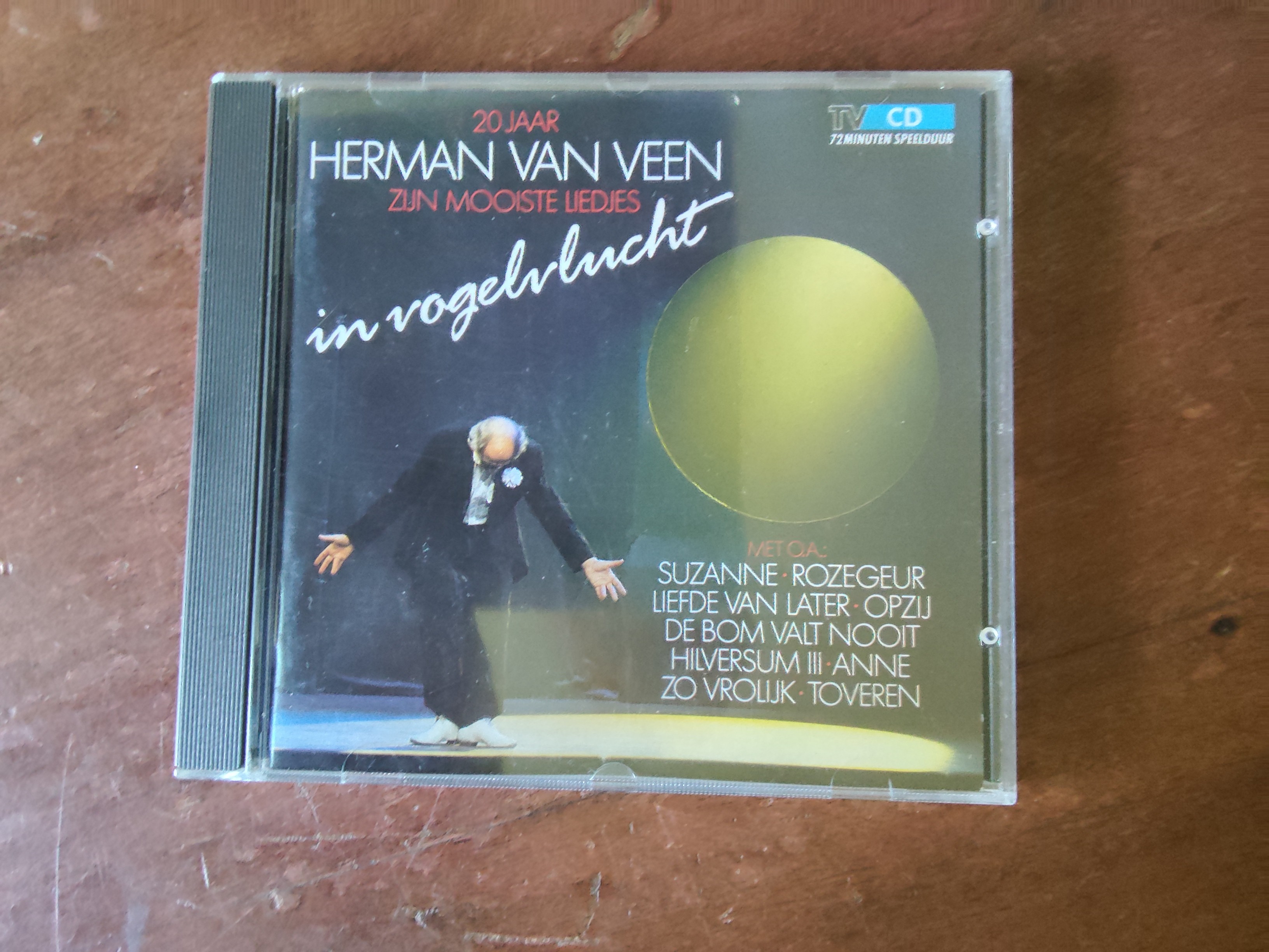 Herman van Veen met In vogelvlucht 1987 CD nr CD20251141