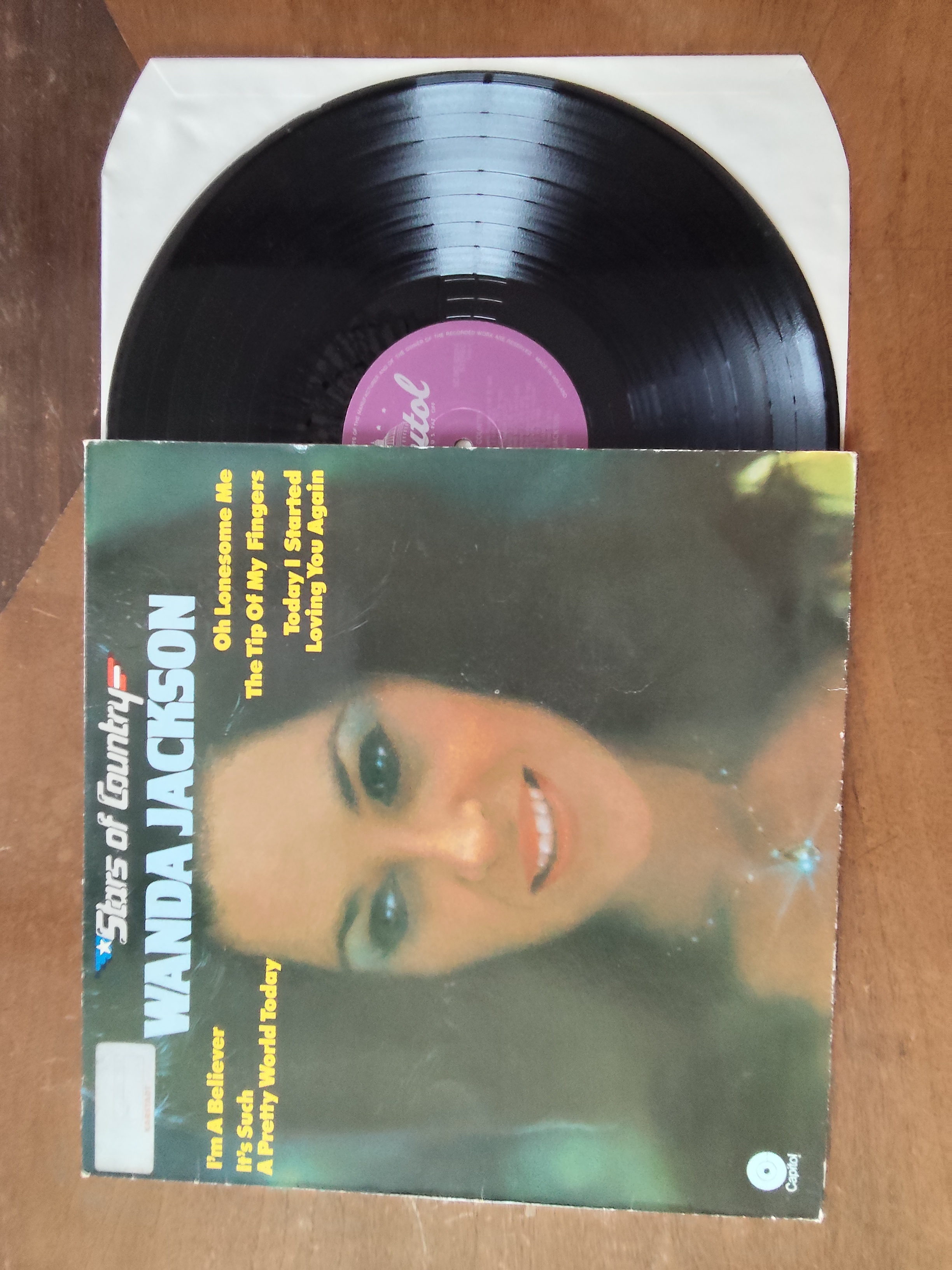 Wanda Jackson met Stars of country 1975 LP nr L20251231