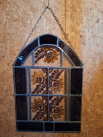 S53 Glas in Lood met bloemmotief