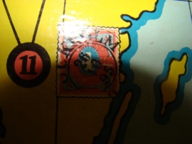 Oud bordspel`` De Postzegelverzamelaar op reis``VERKOCHT