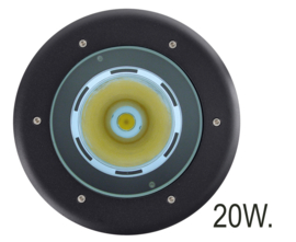Buitenspot grond Aluminium 20W LED dia-23cm nr 10-335747