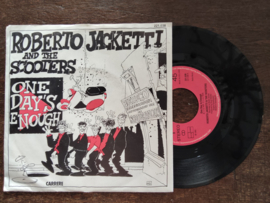 Roberto Jacketti and the scooters met One day is enough 1985 Single nr S20268788
