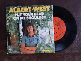 Albert West met Put your head on your shoulder 1973 Single nr S20245522
