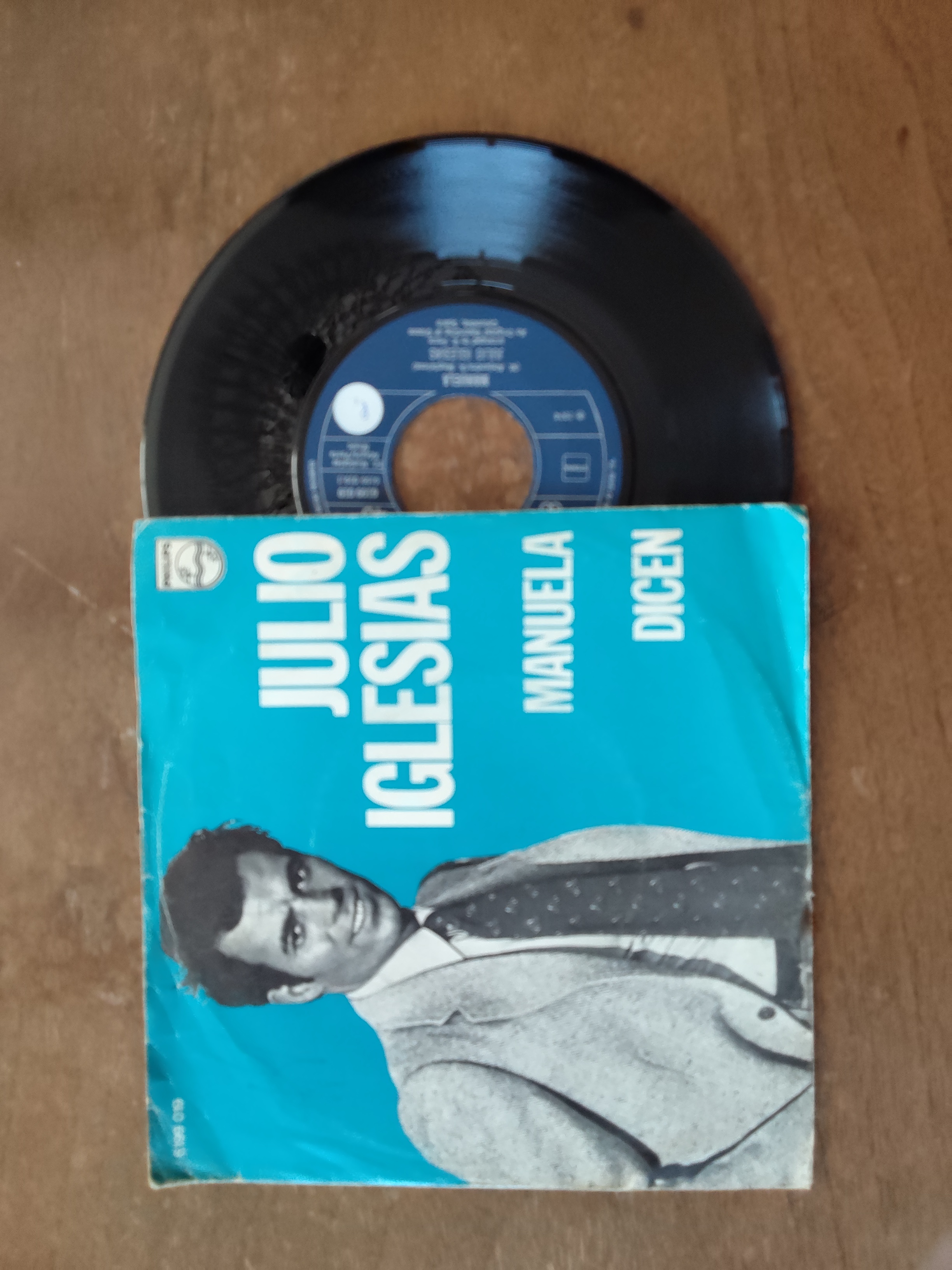 Julio Iglesias met Manuela 1974 Single nr S20256955