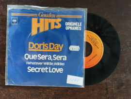 Doris Day met Que sera, sera whatever will be, will be 1955 Single nr S20245502