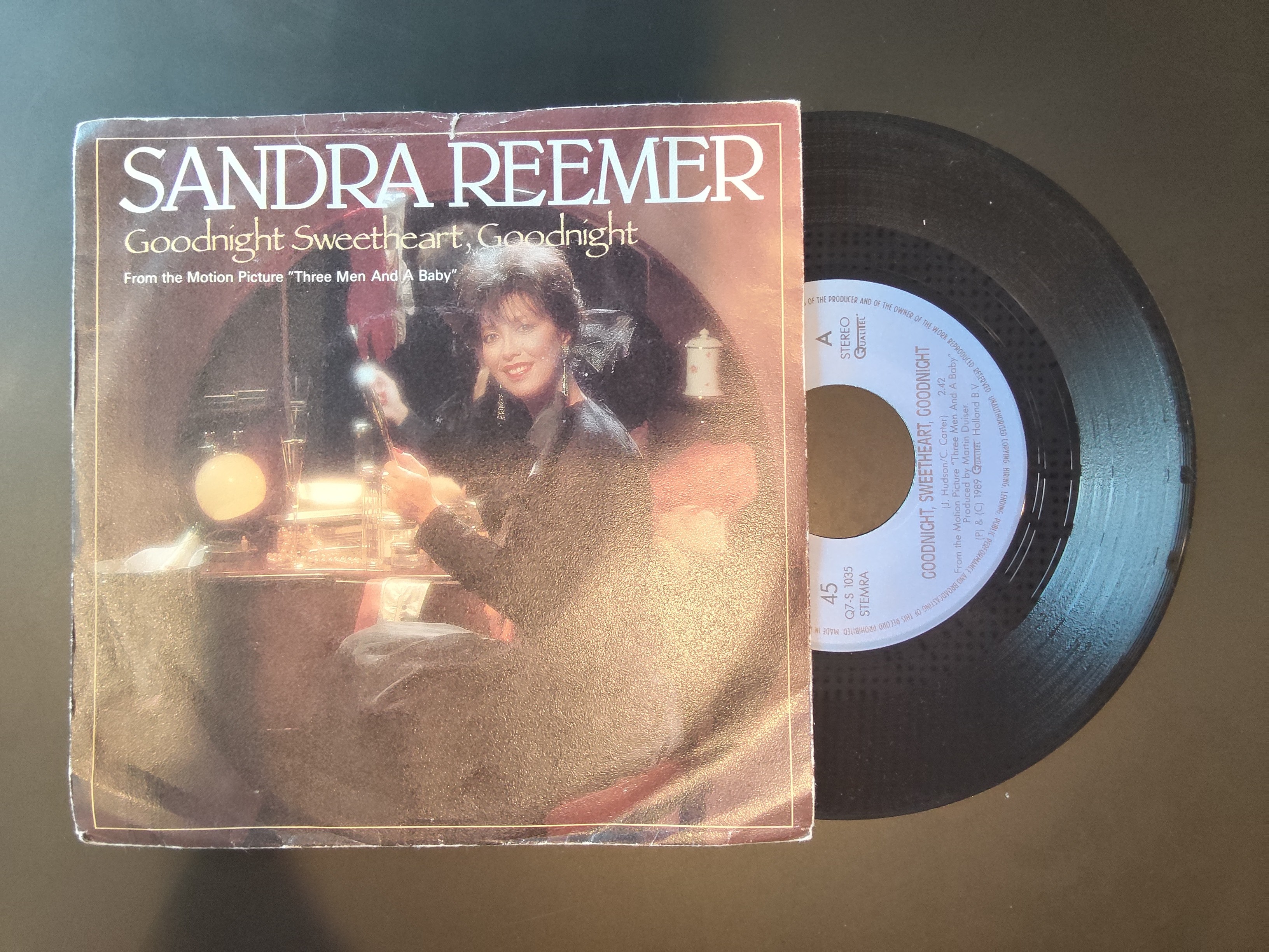 Sandra Reemer met Goodnight, sweetheart Goodnight 1989 Single nr S20257029