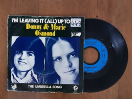 Donny & Marie Osmond met I'm leaving it up to you 1974 Single nr S20245112