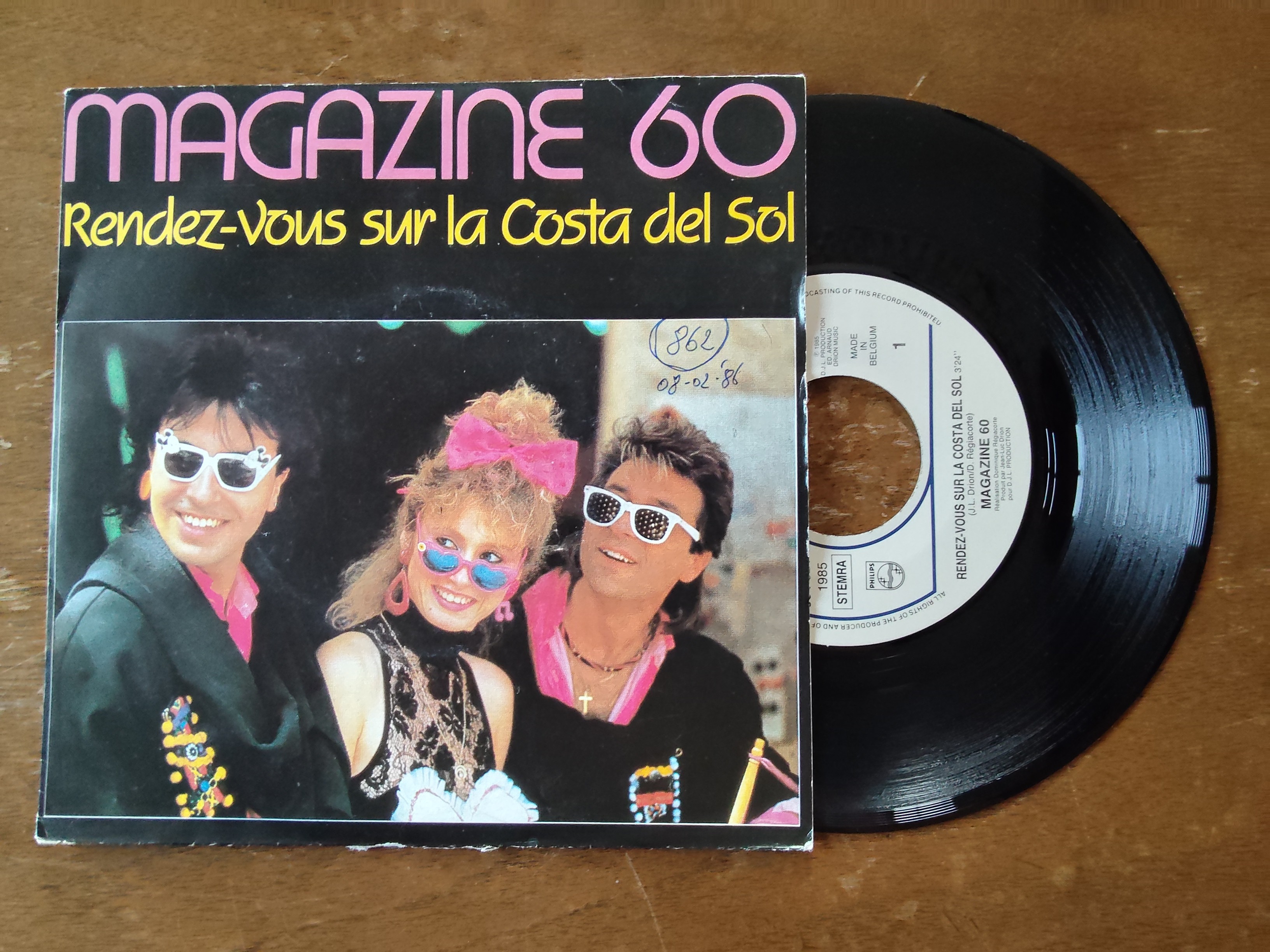 Magazine 60 met Rendez vous sur la Costa del sol 1985 Single nr S20257082