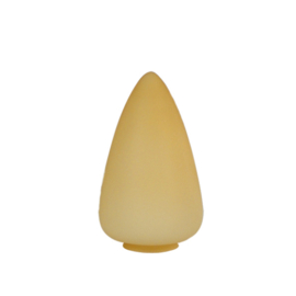 Glazen kap bolvormig model Traan/Druppel medium (5) nr: 293.59 champagne MAT