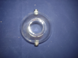 Heldere lampenkap model vetro d8,8cm nr GL8411