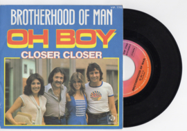 Brotherhood of man met Oh Boy 1977 Single nr S2021487