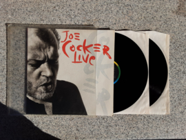 Joe Cocker met Joe Cocker live 1990 LP nr L2024468