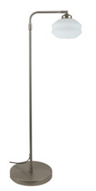 Vloerlamp Haaks mat nikkel verst:106-170 opaal Roof kap nr Vh-450