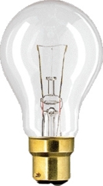 General Electric standaardlamp B22 (bajonet) helder 25W 230V 6-902260658
